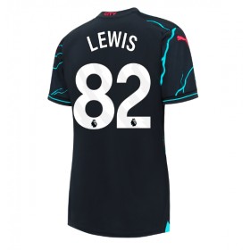 Manchester City Rico Lewis #82 Tredje Kläder Dam 2023-24 Kortärmad